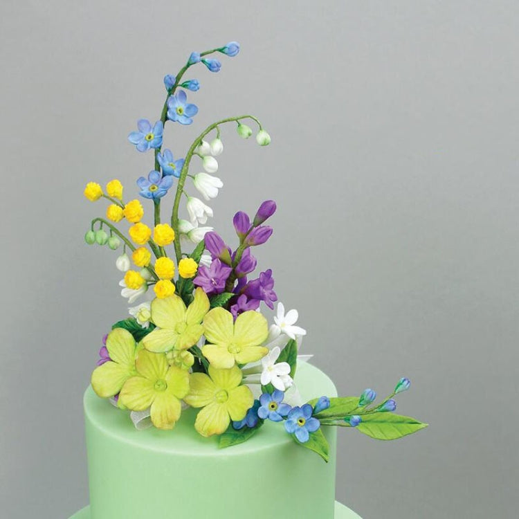 Flower and Leaf Combination Silicone Mold Fondant DIY Modeling Tool