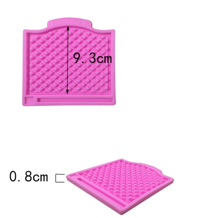 3 PCS Rhombus Pattern Silicone Mold DIY Cake Decorating Tools