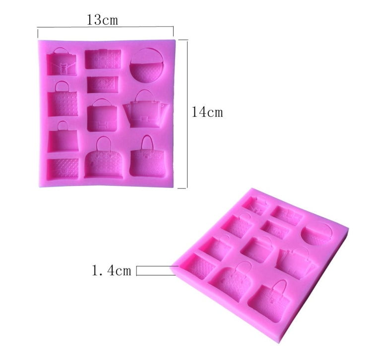 Bag Shape Soft Candy Chocolate Mold Silica Gel Mold