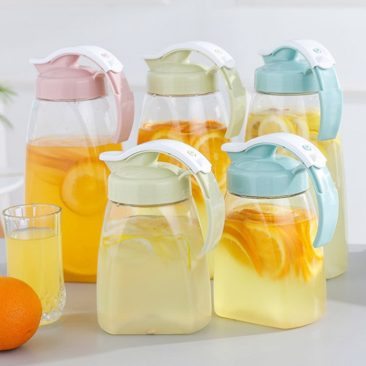 Explosion-proof Heat-resistant Cold Kettle Juice Jug Herbal Teapot, Capacity: 2.15L (Pink)