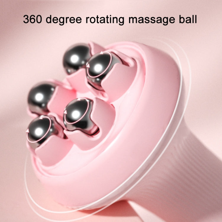 Inner Leg Exercise Muscle Relaxation Abdominal Shaping Roller Massager, Color: Blue Steel Ball Box