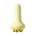 Inner Leg Exercise Muscle Relaxation Abdominal Shaping Roller Massager, Color: Yellow Magnetic Ball Box