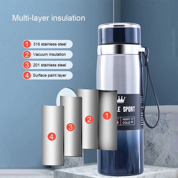 955 316 Stainless Steel Vacuum Cups, Capacity: 600 ml(Classic Coffee)
