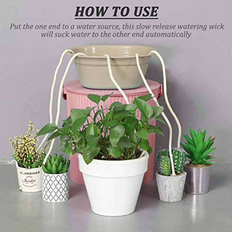Gardening Irrigation Simple Water Seepage Rope Automatic Watering Device(Green)