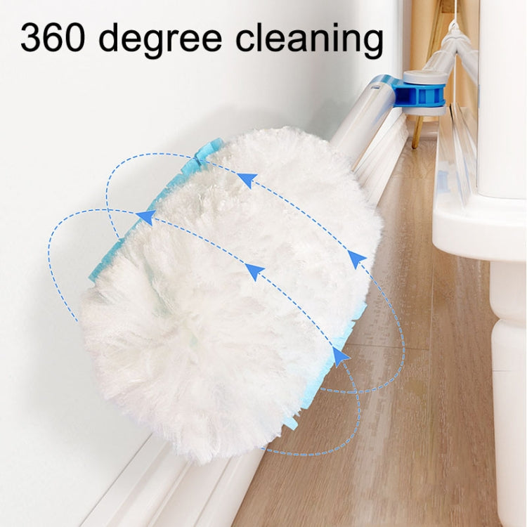 Disposable Household Vacuum Retractable Feather Duster, Style: With Base+2 Clothes