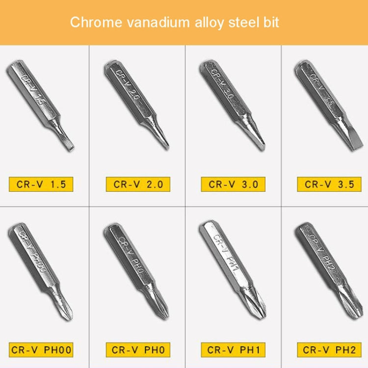 8 In 1 Screwdriver Aluminum Alloy Combination Disassembly Pen Repair Screwdriver(Blue)