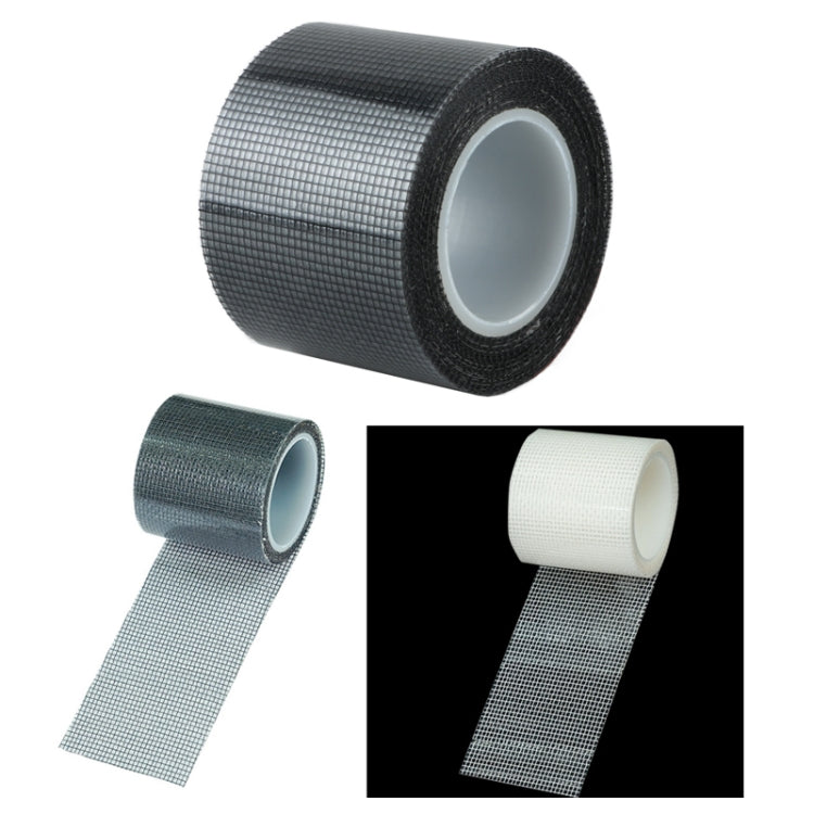 5cm x 2m Door Curtain Mosquito Net Screen Window Anti-mosquito Repair Subsidy(Black)