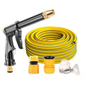High Pressure Car Wash Hose Telescopic Watering Sprinkler, Style: H2+3 Connector+5m Tube