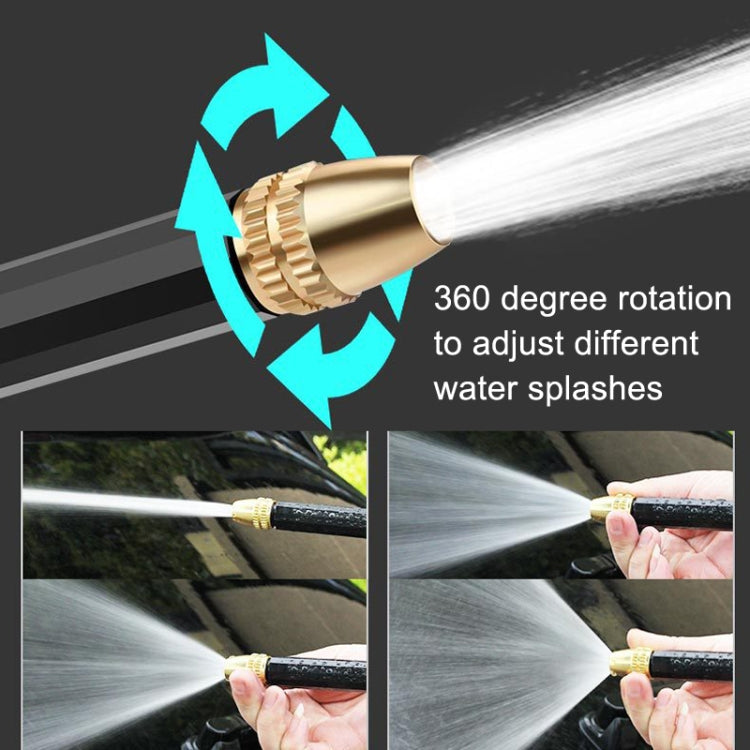 High Pressure Car Wash Hose Telescopic Watering Sprinkler, Style: H2+3 Connector+20m Tube+Foam Pot
