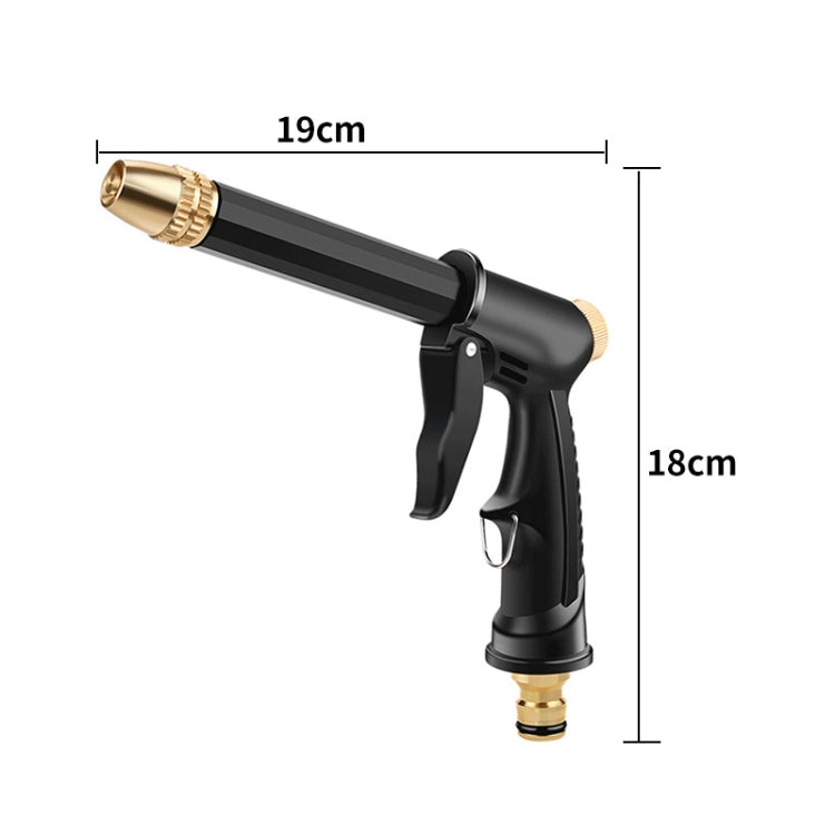 High Pressure Car Wash Hose Telescopic Watering Sprinkler, Style: H2+3 Connector+30m Tube