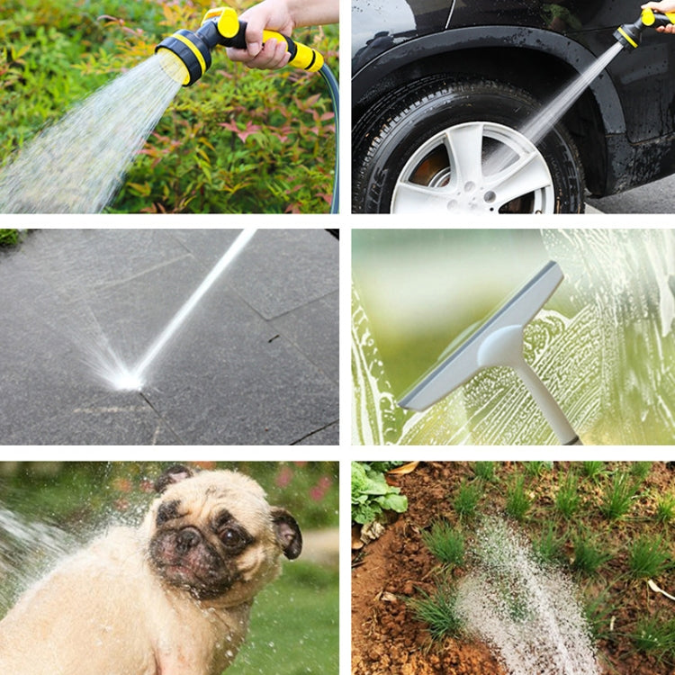 10 Functional Watering Sprinkler Head Household Water Pipe, Style: D6+4 Connector+5m 4-point Tube
