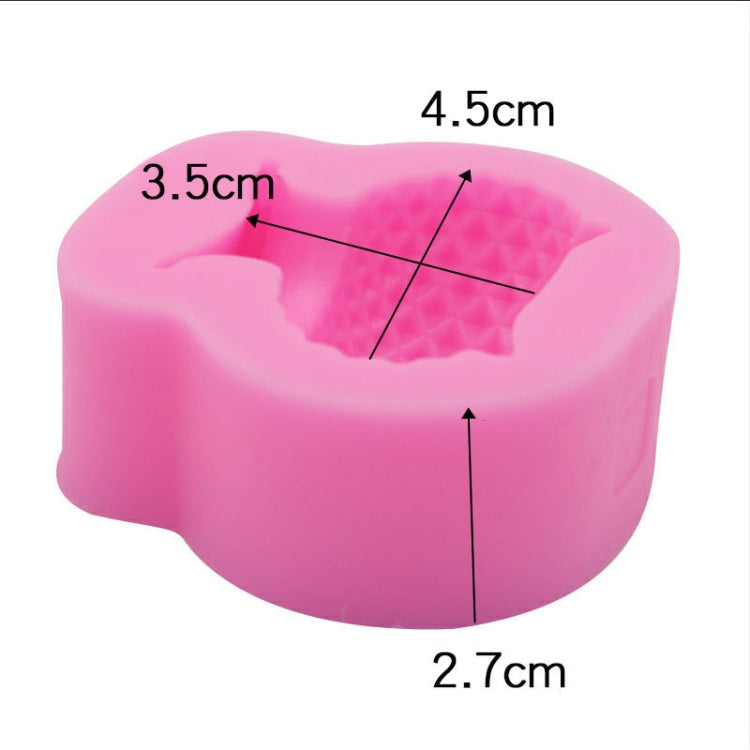 2 PCS Three-dimensional Vase Flower Pot Aromatherapy Gypsum Fondant Mold