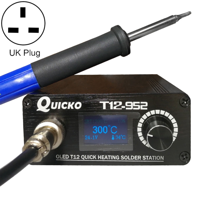 Quicko Electronic Repair Soldering Iron with Handle(UK Plug)