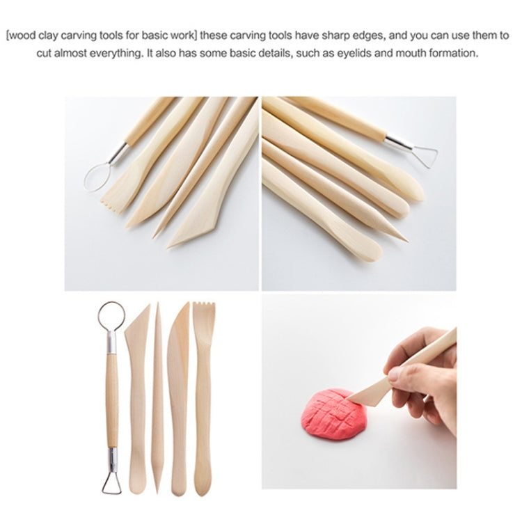 32 In 1 Pottery Tool Set Pottery Clay Stone Carving Knife DIY Clay Combination Tool