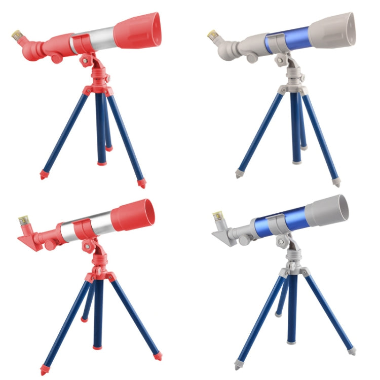 Children High-definition Multiple Astronomical Telescope Science Teaching Aids(B Model Blue)