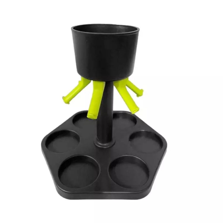 Bar Party 6 Cups Wine Dispenser Wine Pourer Drink Dispenser(6 Cups+Holder)