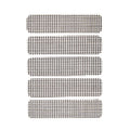 5pcs / Set  ZX017 Screen Window Self-adhesive Drain Hole Mosquito Sticker(Black)