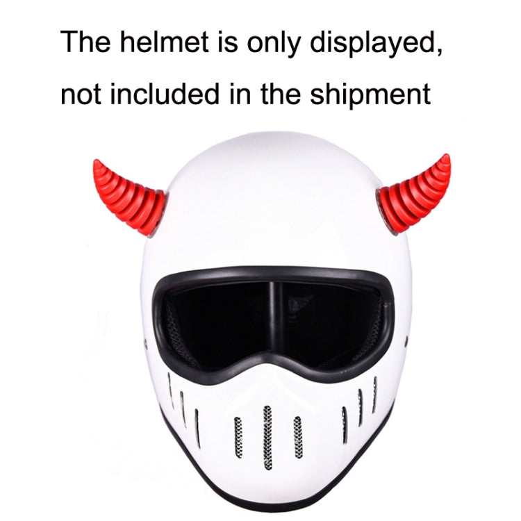 2PCS Motorcycle Horn Sucker Helmet Decoration(Pink)