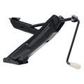 Portable Car Jack Z Type Hand Crank Tire Changing Tool(Black)