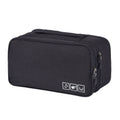 RH901 Portable Travel Underwear Bra Packaging Storage Bag(Black)