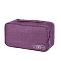 RH901 Portable Travel Underwear Bra Packaging Storage Bag(Violet)