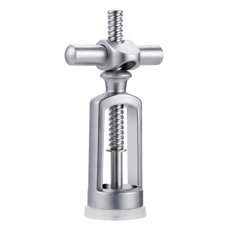 Kitchen Zinc Alloy Wine Bottle Opener(Silver)