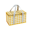 JY2209 Camping Moistureproof Portable Picnic Basket Set, Spec: Yellow White