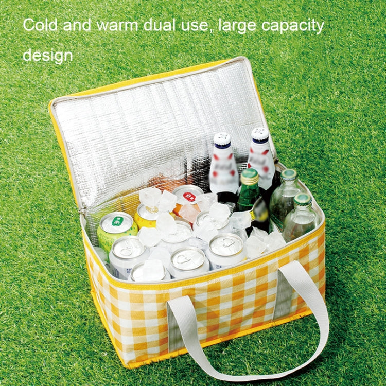 JY2209 Camping Moistureproof Portable Picnic Basket Set, Spec: Red White+200x200cm
