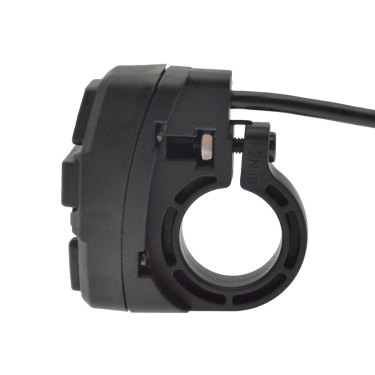 3 In 1 Switch Mountain Car Skateboard Horn Headlights Turn Switch(48V)
