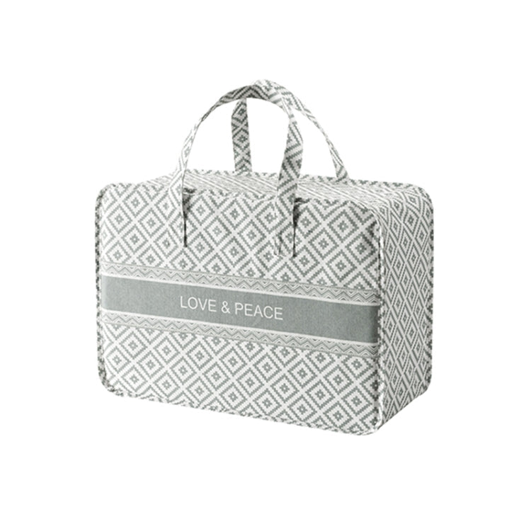 Portable Home Clothes Organizer Moving Bag, Specification: 60x40x24cm(Gray Block)