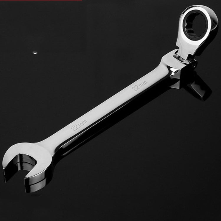 Combination Ratchet Wrench with Flexible Head Dual-purpose Ratchet Tool, Specification: 22mm