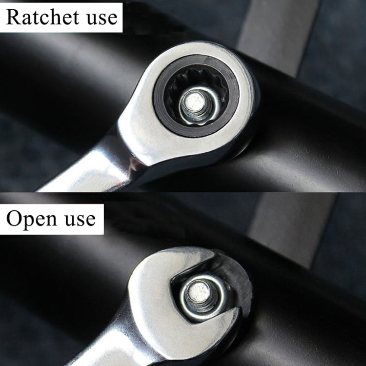 Combination Ratchet Wrench with Flexible Head Dual-purpose Ratchet Tool, Specification: 22mm
