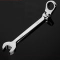 Combination Ratchet Wrench with Flexible Head Dual-purpose Ratchet Tool, Specification: 23mm