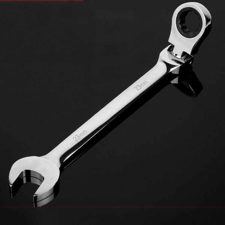 Combination Ratchet Wrench with Flexible Head Dual-purpose Ratchet Tool, Specification: 23mm