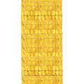 2 PCS 1x2M Square Rain Silk Door Curtain Birthday Party Background Wall Decoration(Golden)