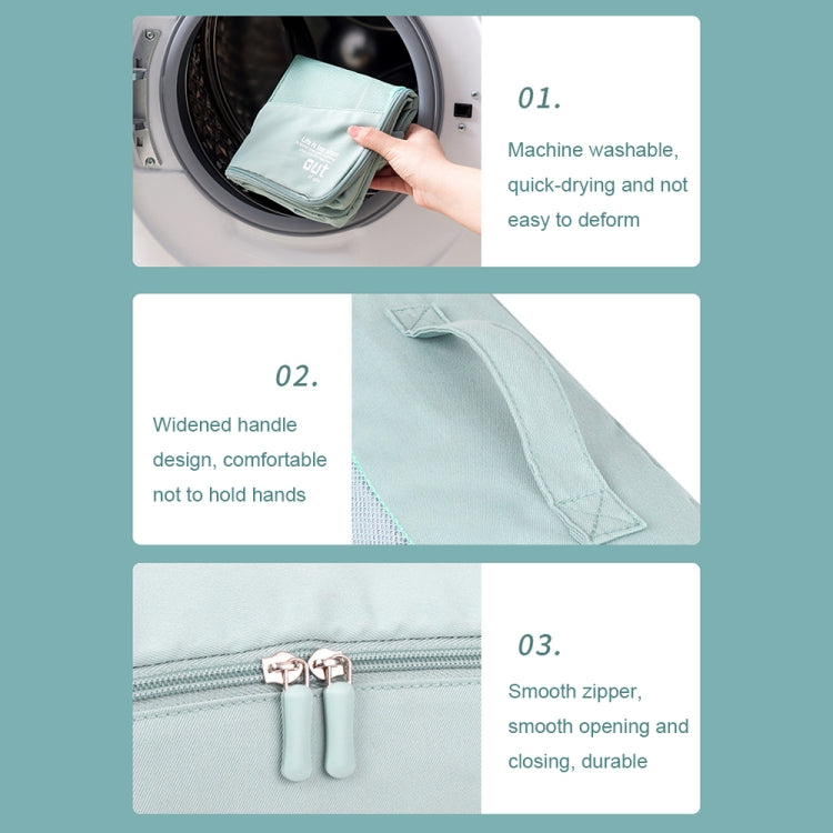 RH2203 6 In 1 Travel Portable Storage Bag Set Without Suitcase(Pink)