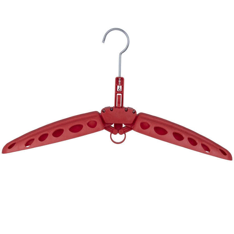 Wetsuit Hanger Thickened Multifunctional Folding Drying Rack(Red)