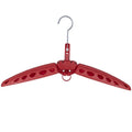 Wetsuit Hanger Thickened Multifunctional Folding Drying Rack(Red)