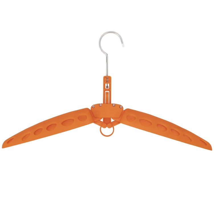 Wetsuit Hanger Thickened Multifunctional Folding Drying Rack(Orange)