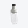 Quantitative Sugar Control Bottle Sugar Jar Dust-proof Sealed Seasoning Bottle With Lid(White)