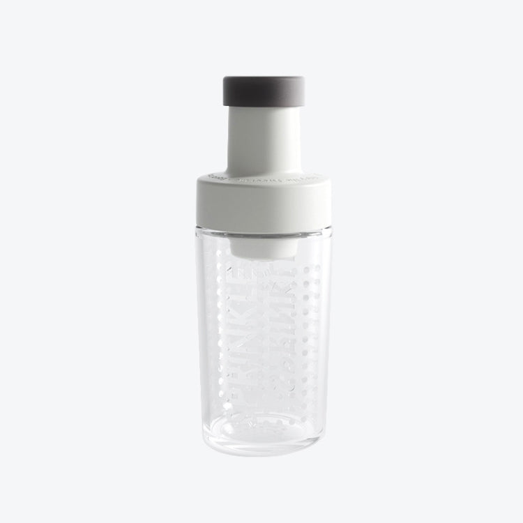 Quantitative Sugar Control Bottle Sugar Jar Dust-proof Sealed Seasoning Bottle With Lid(White)