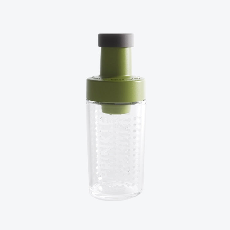 Quantitative Sugar Control Bottle Sugar Jar Dust-proof Sealed Seasoning Bottle With Lid(Green)