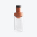 Quantitative Sugar Control Bottle Sugar Jar Dust-proof Sealed Seasoning Bottle With Lid(Orange)