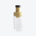 Quantitative Sugar Control Bottle Sugar Jar Dust-proof Sealed Seasoning Bottle With Lid(Yellow)