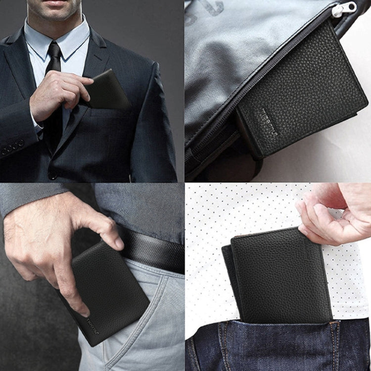 Tigernu T-S8002 Men Multi-Card Wallet Business Coin Purse(Black)