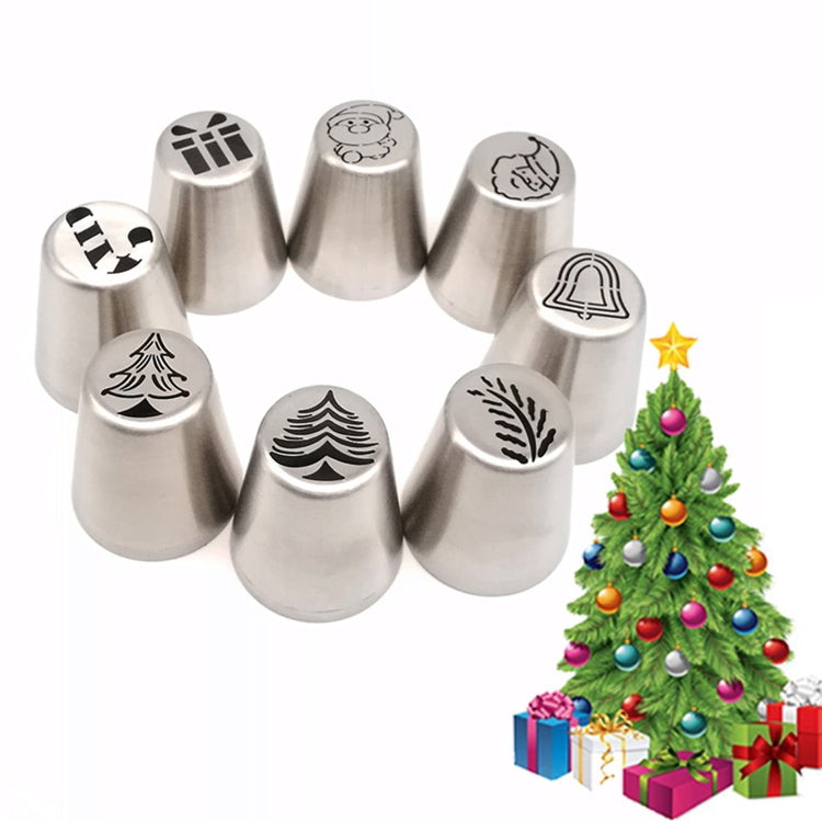 15 In 1 Christmas Themed Piping Cake Baking Kit