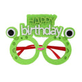 2 PCS Funny Glasses Birthday Party Cartoon Decoration Photo Props, Shape: Frog