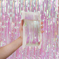 Candy Rain Curtain Festive Party Decoration Photo Background, Size: 1x3M Transparent