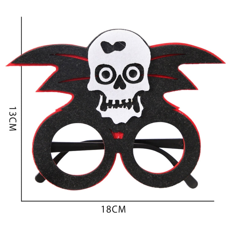 Halloween Decoration Funny Glasses Party Skeleton Spider Horror Props Skull