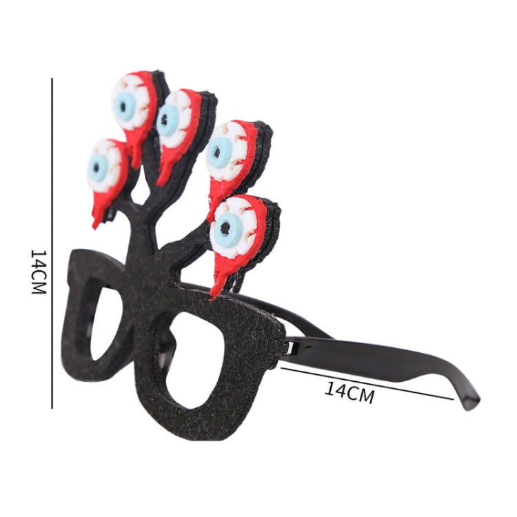 Halloween Decoration Funny Glasses Party Skeleton Spider Horror Props Ghost